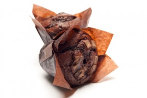 Browny muffins